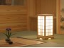 Japansk gulvlampe, høj